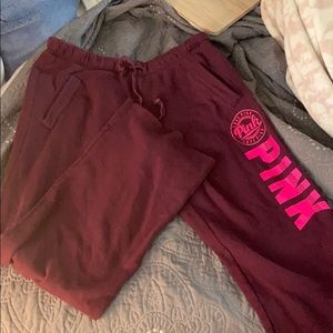 Pink VS sweatpants